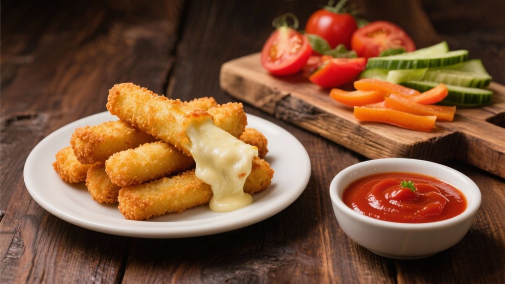 crispy gooey cheese delights