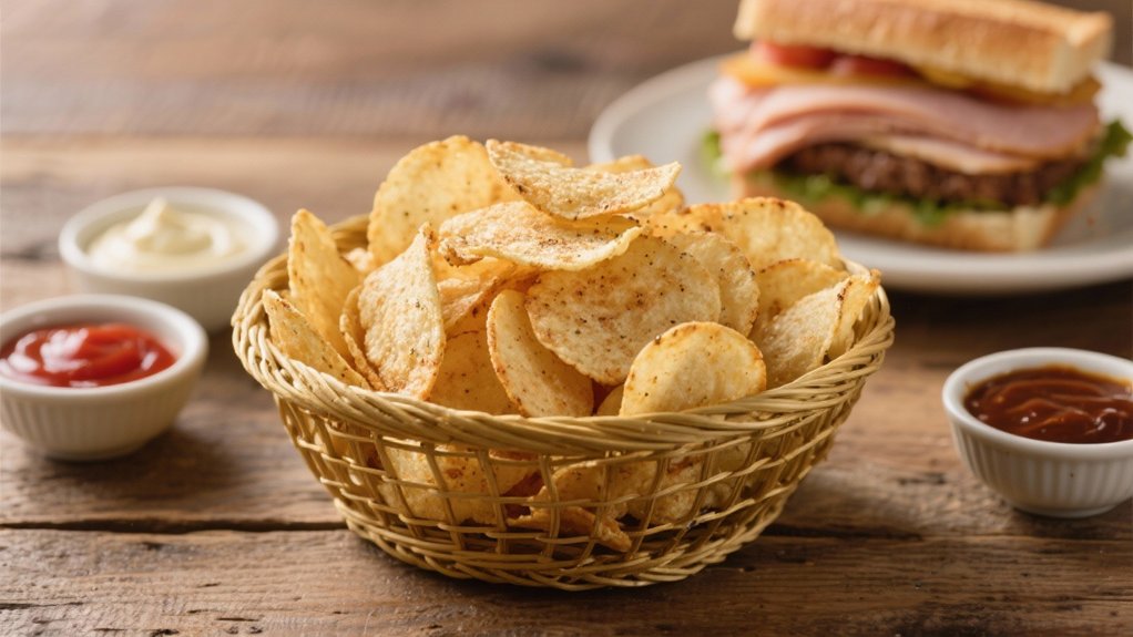 crispy healthy kettle chip goodness