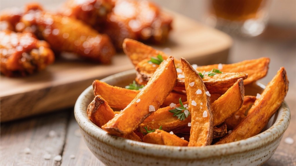 crispy healthy sweet potato fries