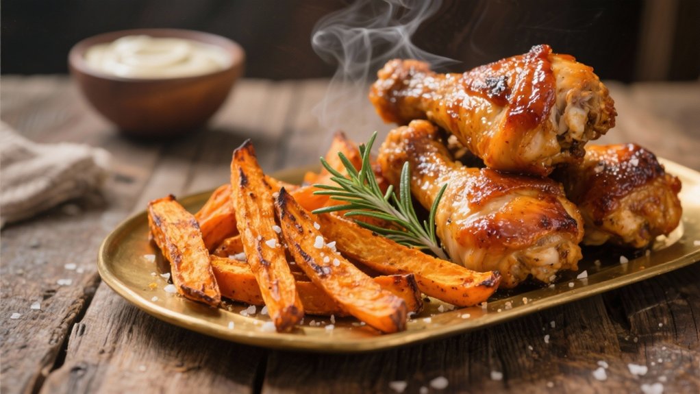 crispy healthy sweet potato fries