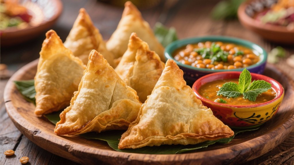 crispy hearty samosa variations