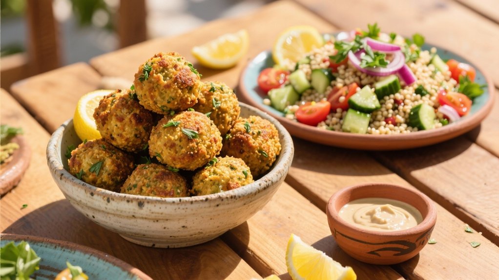 crispy mediterranean quinoa pairing