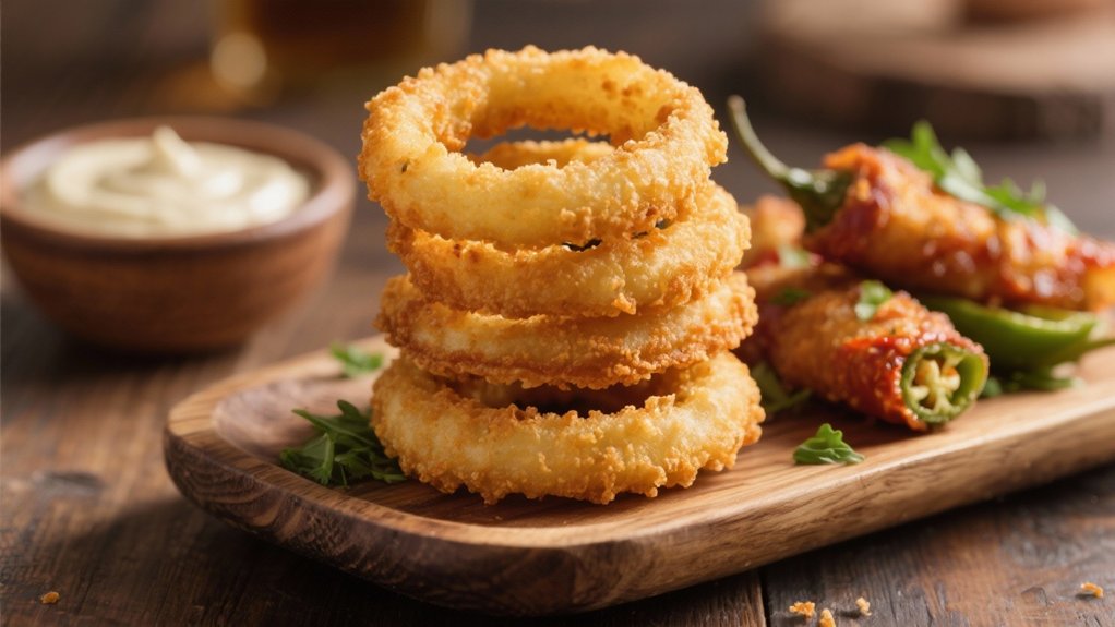 crispy onion ring perfection