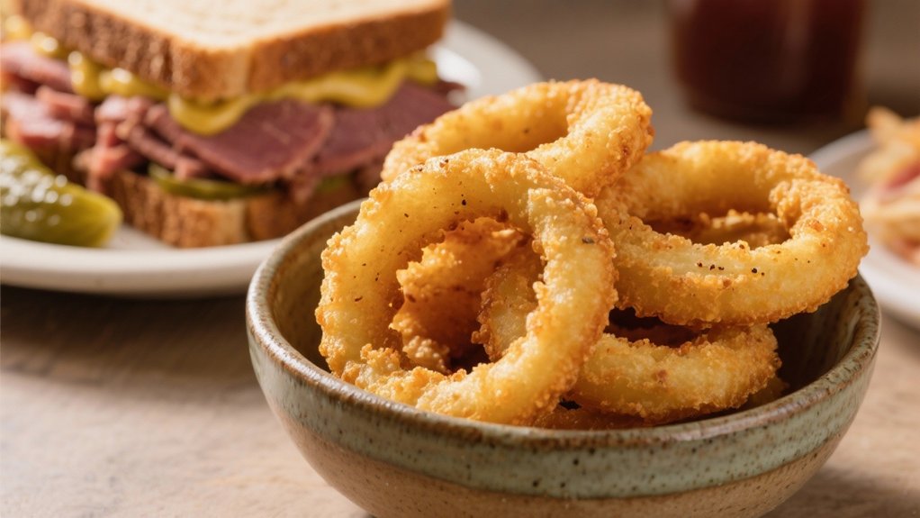 crispy onion ring perfection