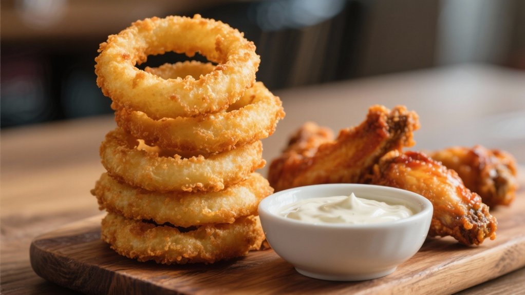crispy onion ring perfection