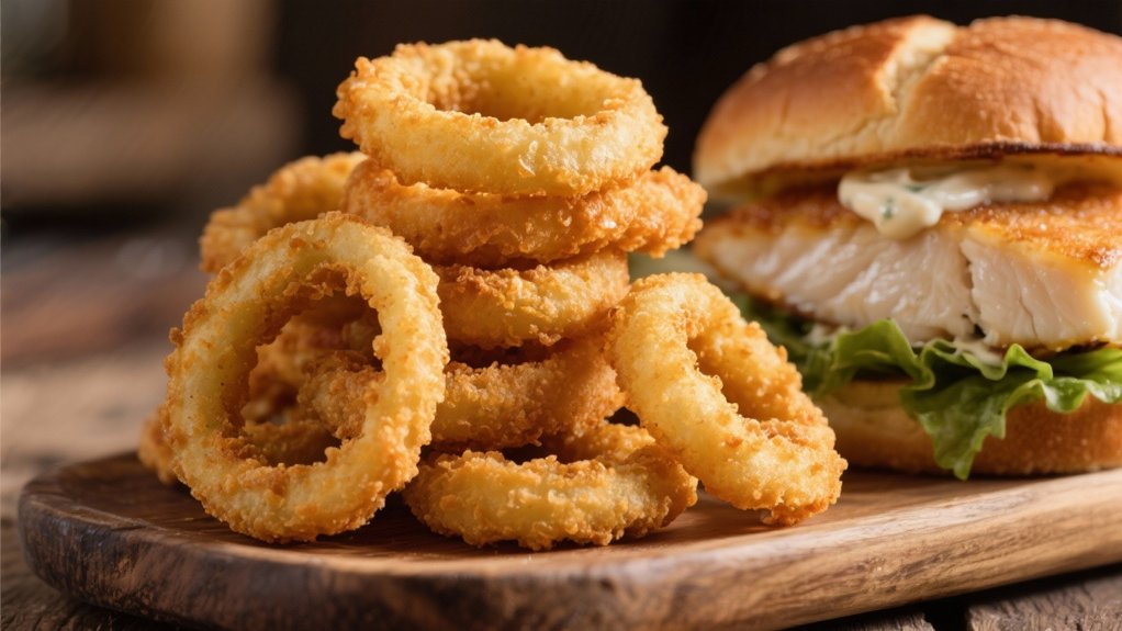 crispy onion ring perfection