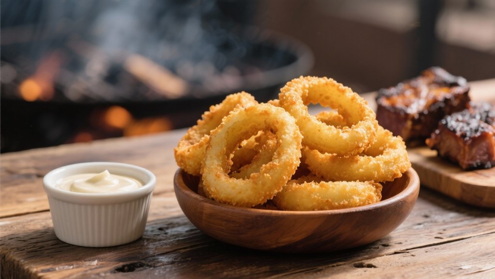 crispy onion ring perfection