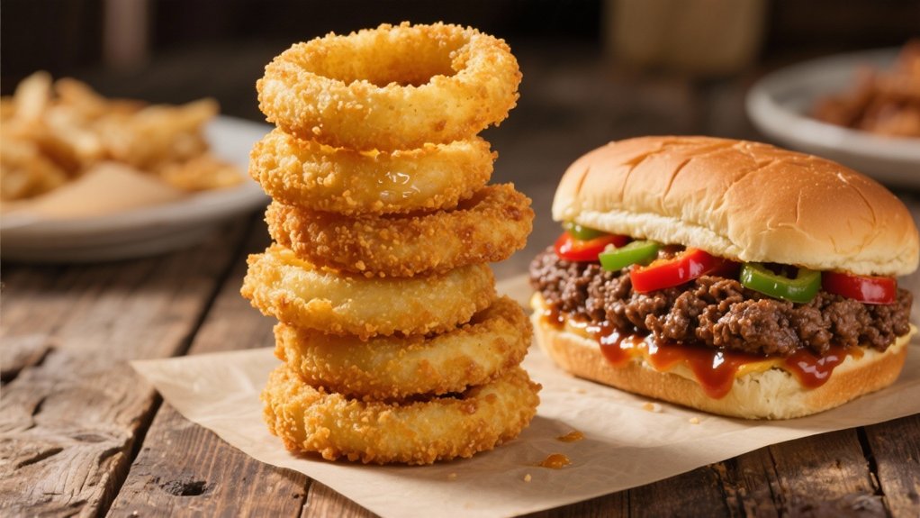 crispy onion rings comfort