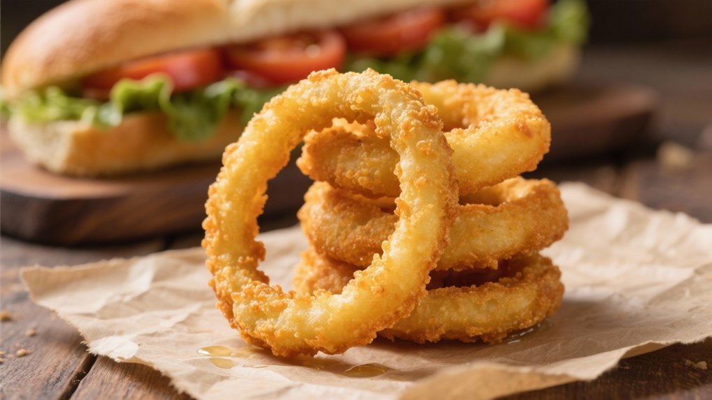 crispy onion rings delight