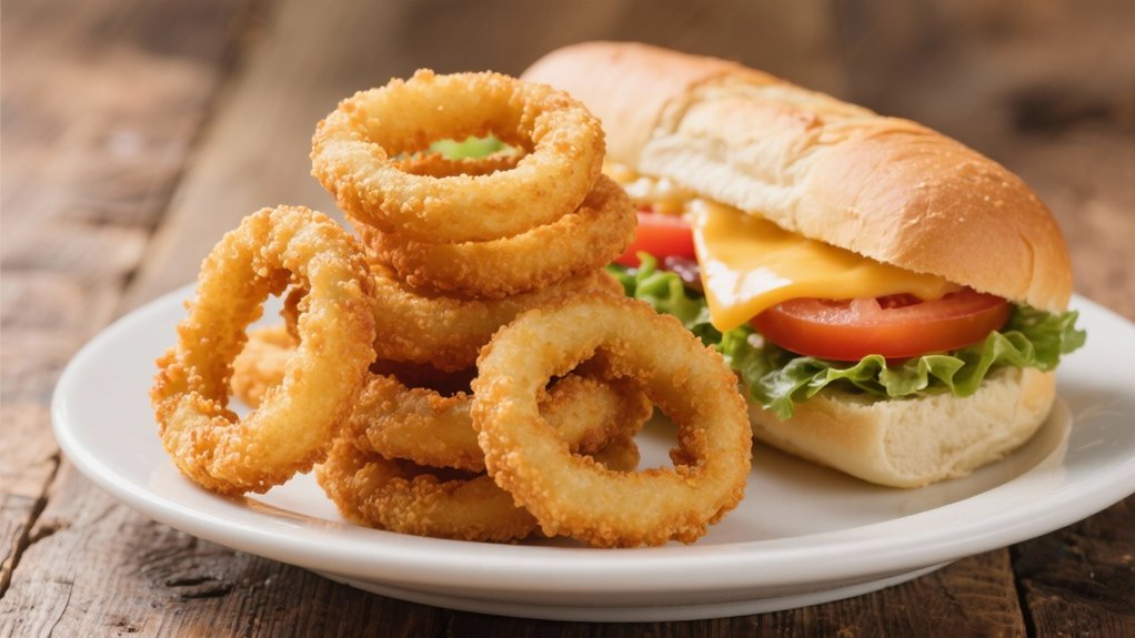 crispy onion rings delight