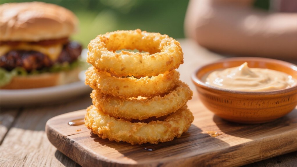 crispy onion rings elevate bbq