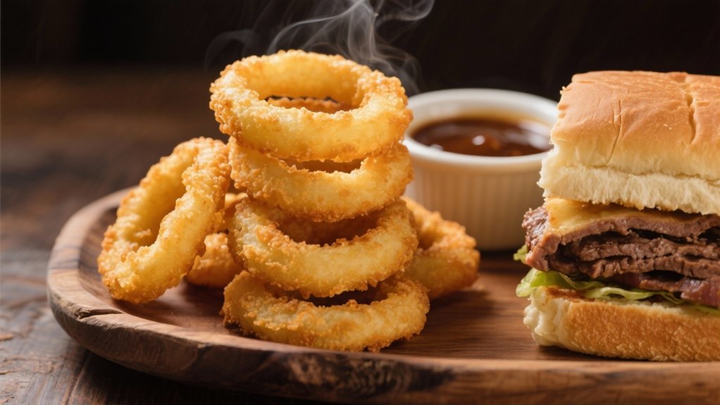 crispy onion rings perfection