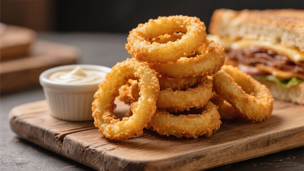 crispy onion rings perfection