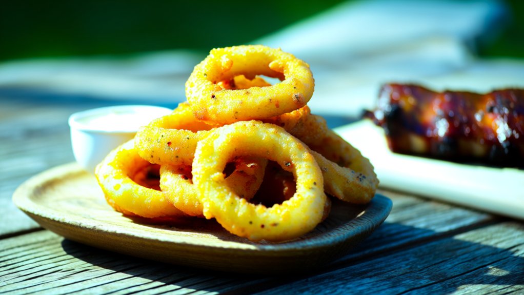 crispy onion rings perfection