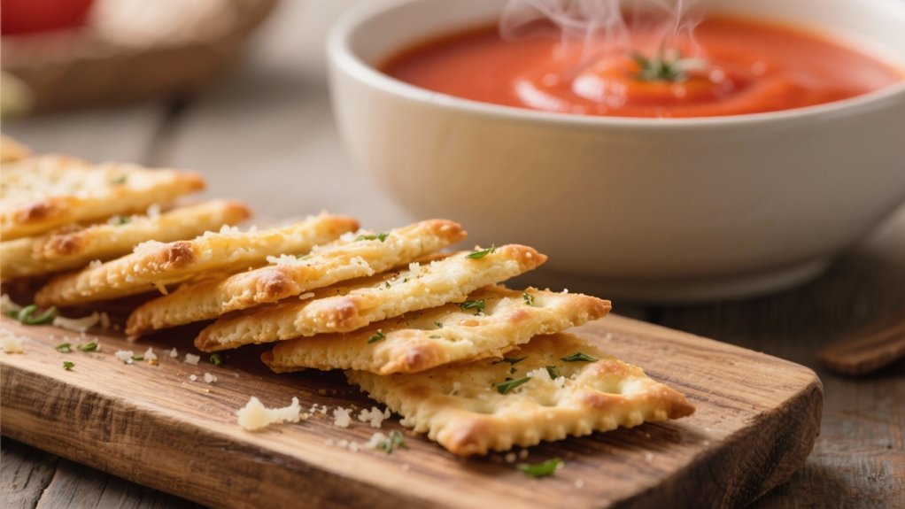 crispy parmesan soup companions
