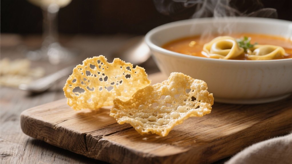 crispy parmesan wafers recipe