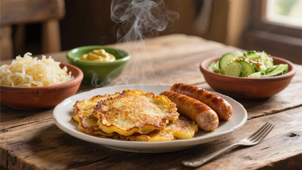crispy potato pancakes delightful