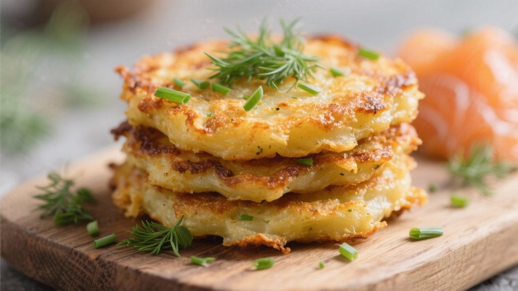 crispy potato rosti technique