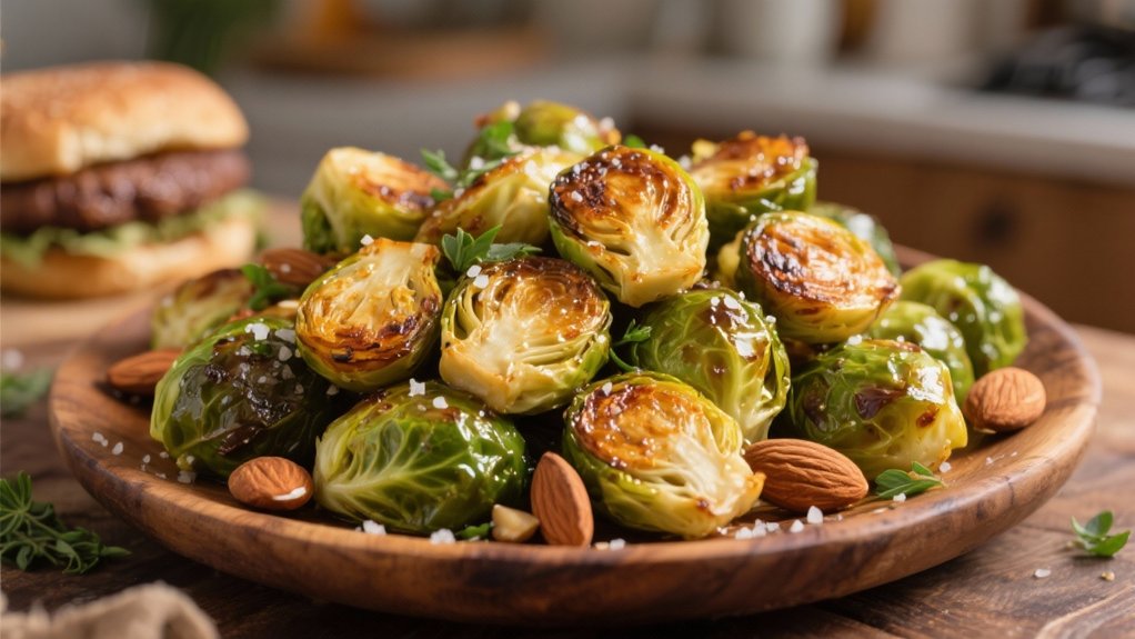 crispy roasted brussels sprouts