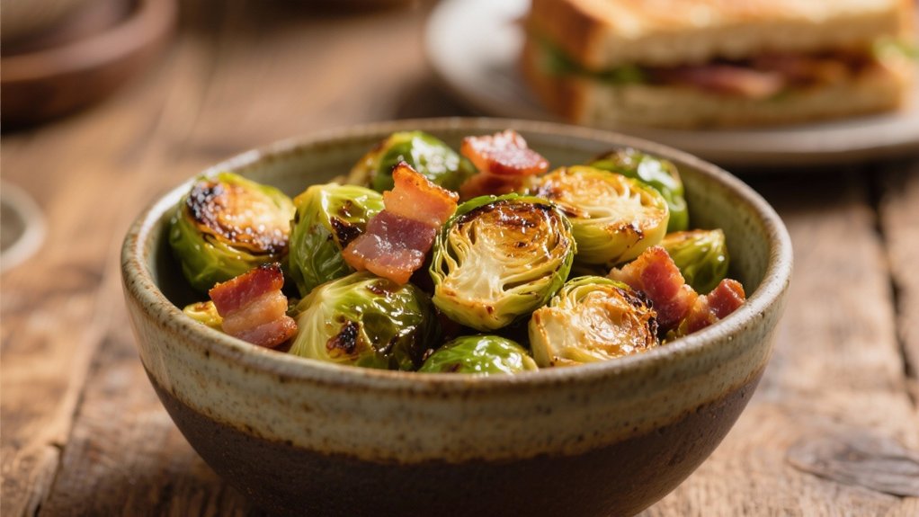 crispy roasted brussels sprouts