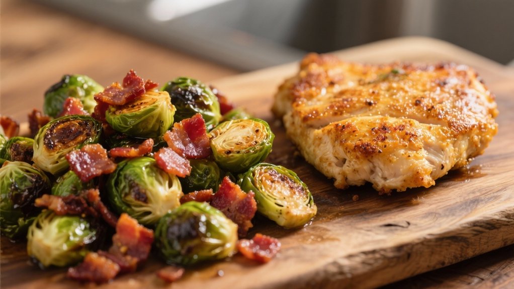 crispy roasted brussels sprouts