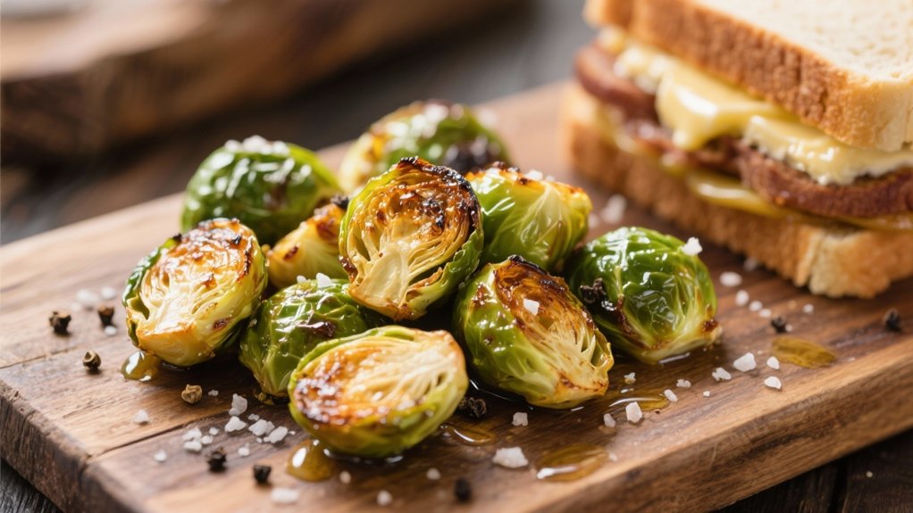 crispy roasted brussels sprouts