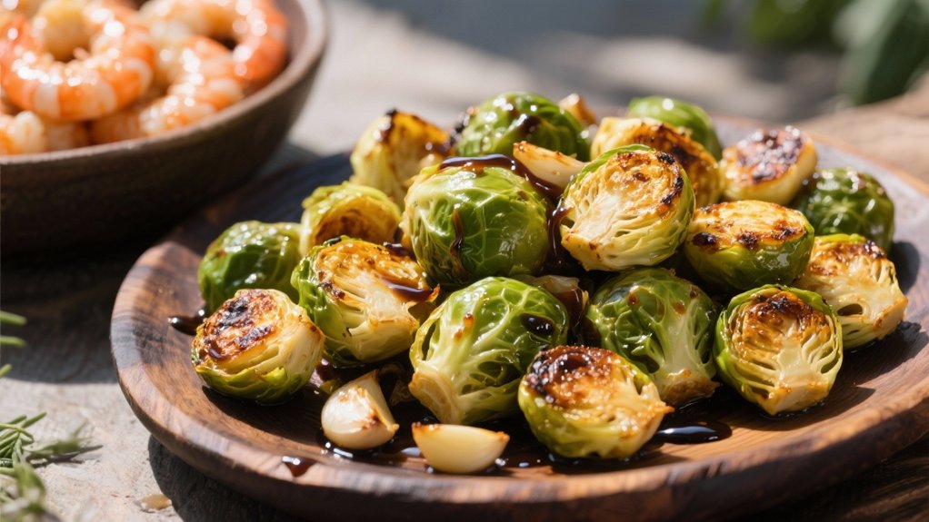 crispy roasted brussels sprouts