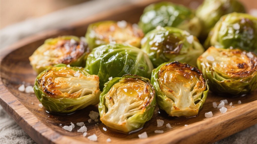 crispy roasted brussels sprouts