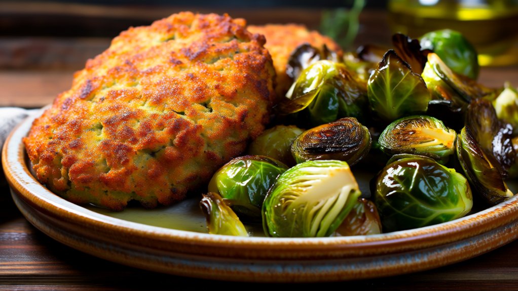 crispy roasted brussels sprouts