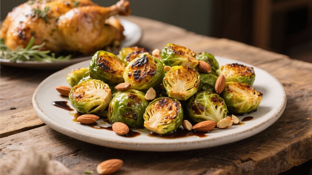 crispy roasted brussels sprouts