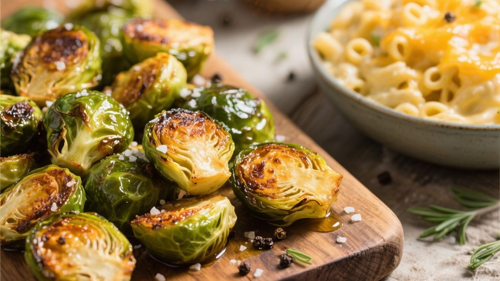 crispy roasted brussels sprouts