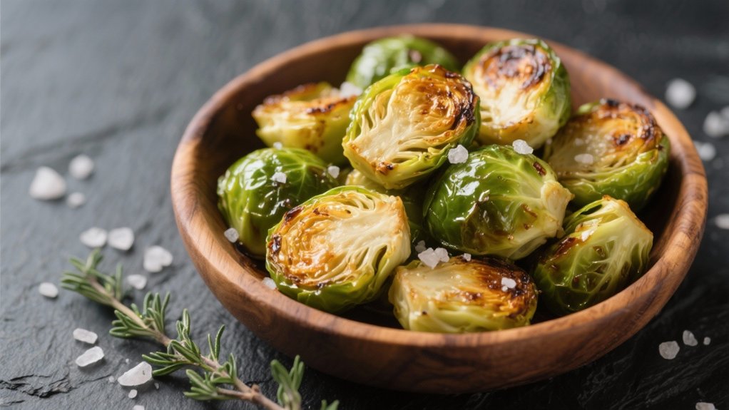 crispy roasted brussels sprouts