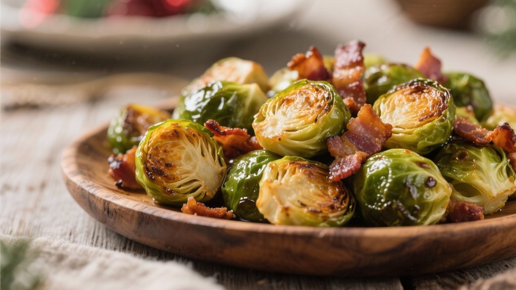 crispy roasted brussels sprouts