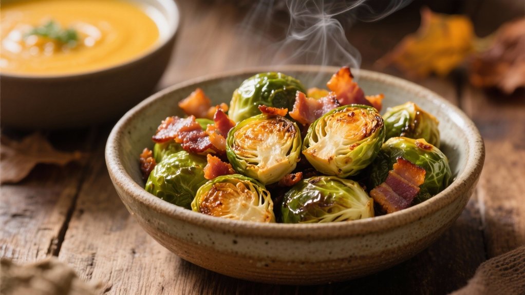 crispy roasted brussels sprouts