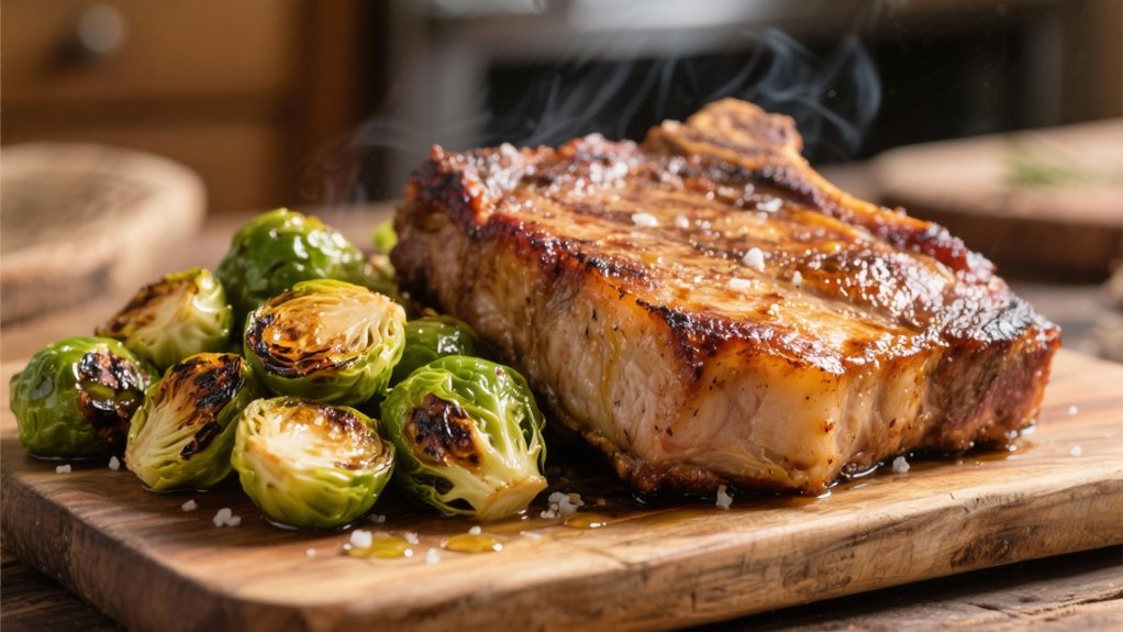 crispy roasted brussels sprouts