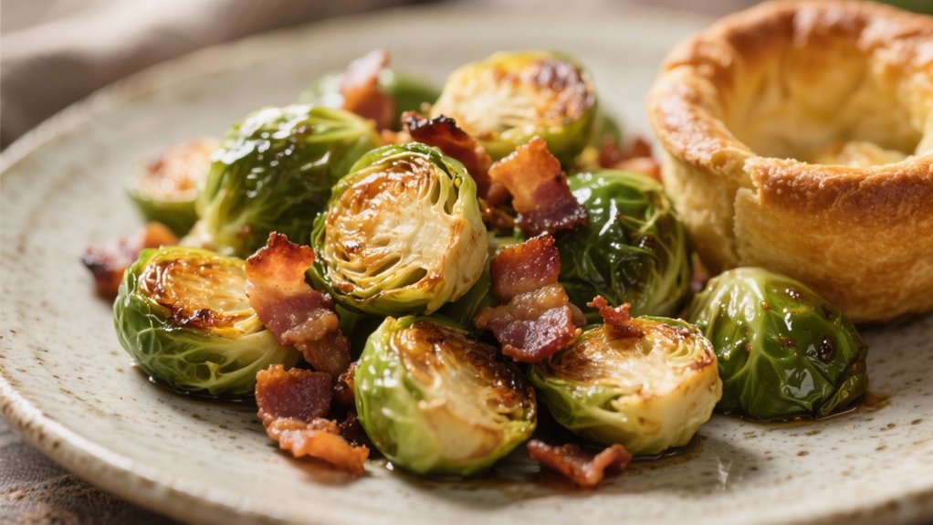 crispy roasted brussels sprouts