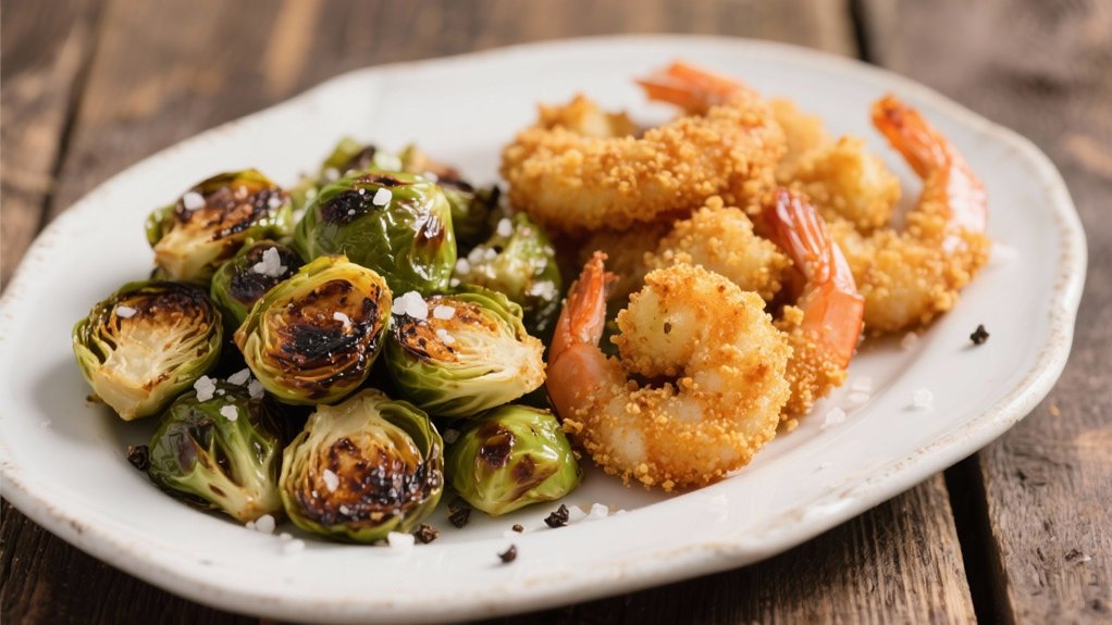 crispy roasted brussels sprouts