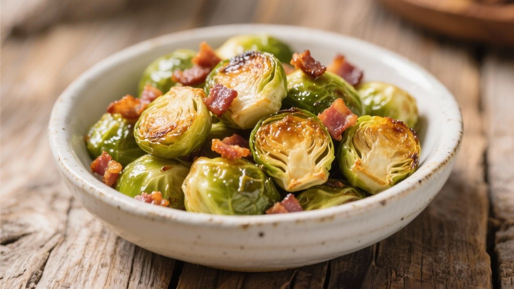 crispy roasted brussels sprouts