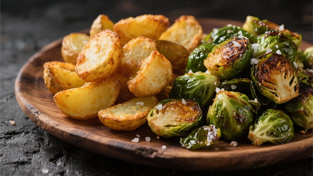 crispy roasted brussels sprouts