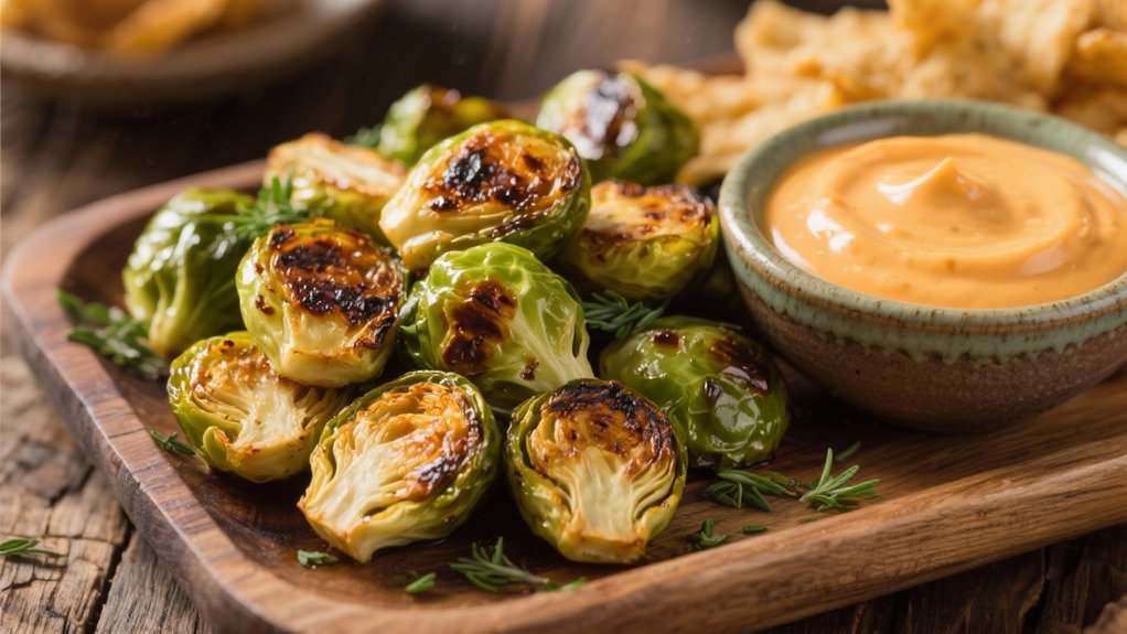 crispy roasted brussels sprouts