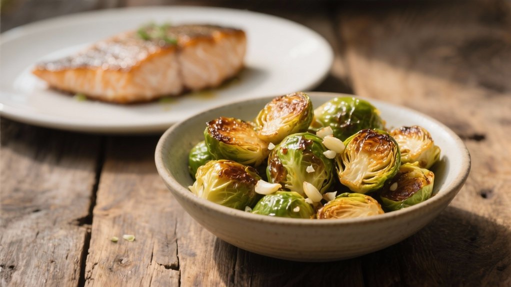 crispy roasted brussels sprouts