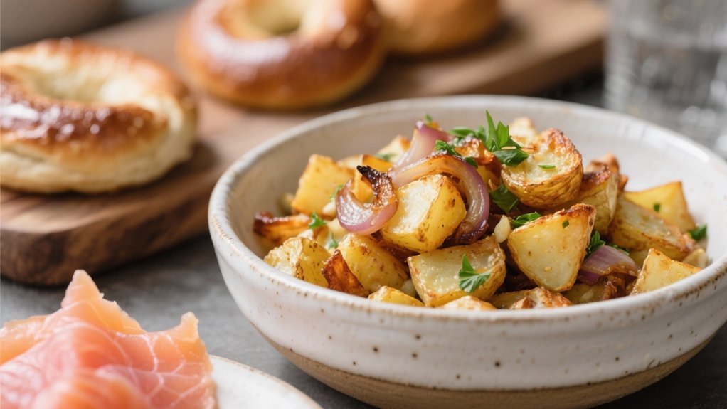 crispy roasted potato hash