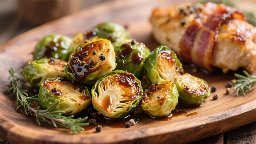 crispy roasted sprouts recipe