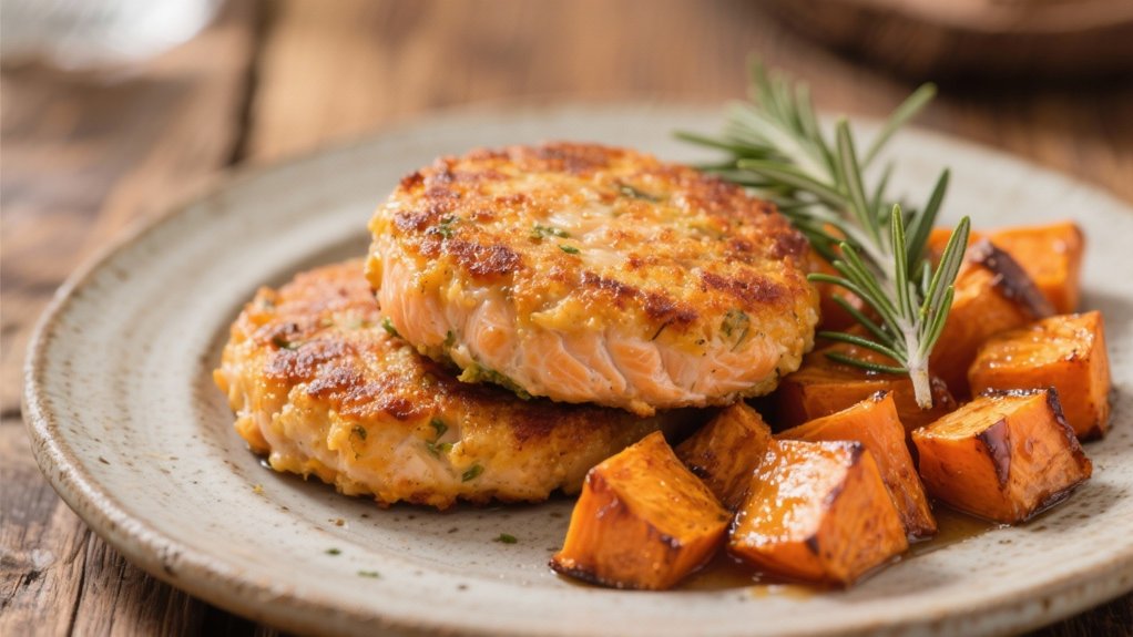 crispy roasted sweet potatoes