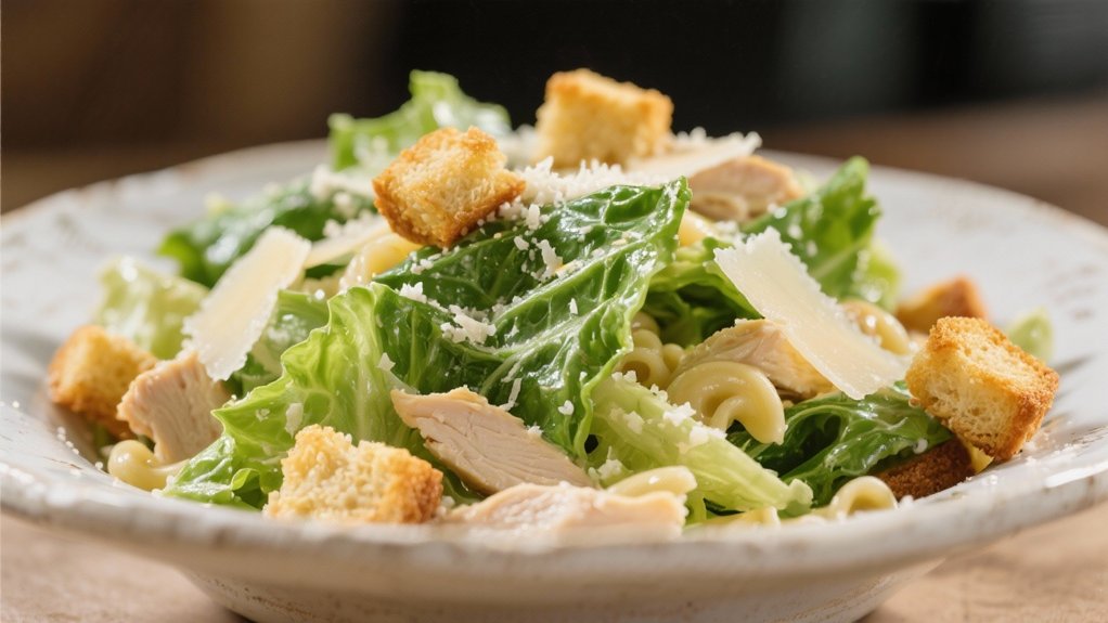 crispy romaine salad pairing