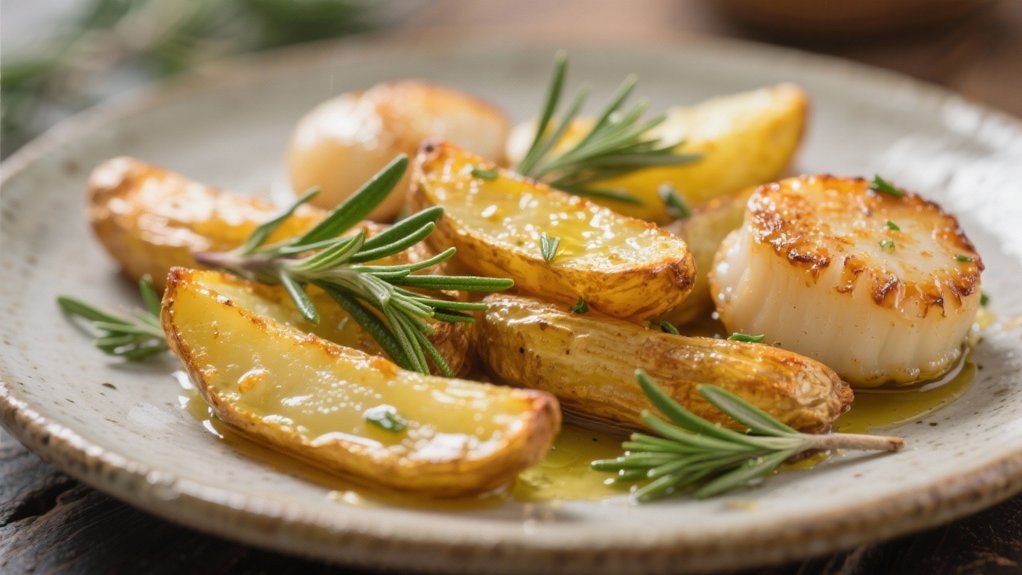 crispy rosemary roasted potatoes