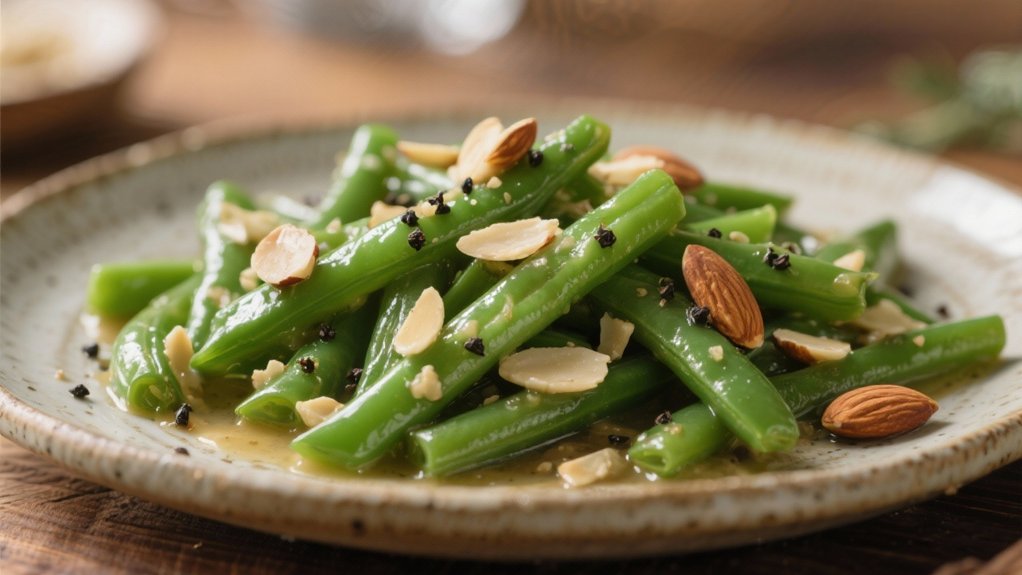 crispy saut ed green beans