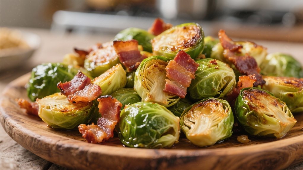 crispy savory brussels sprouts
