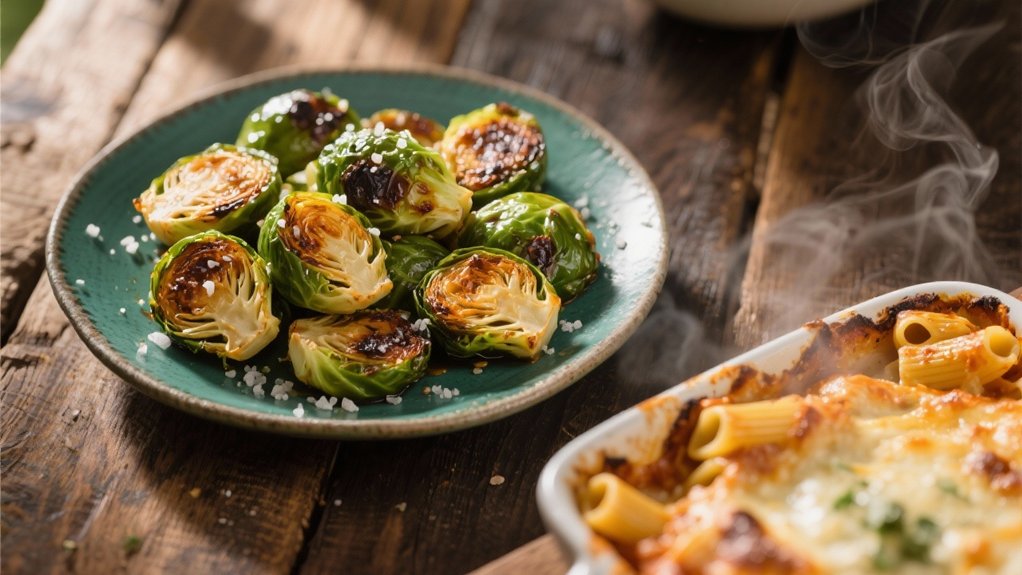 crispy savory brussels sprouts
