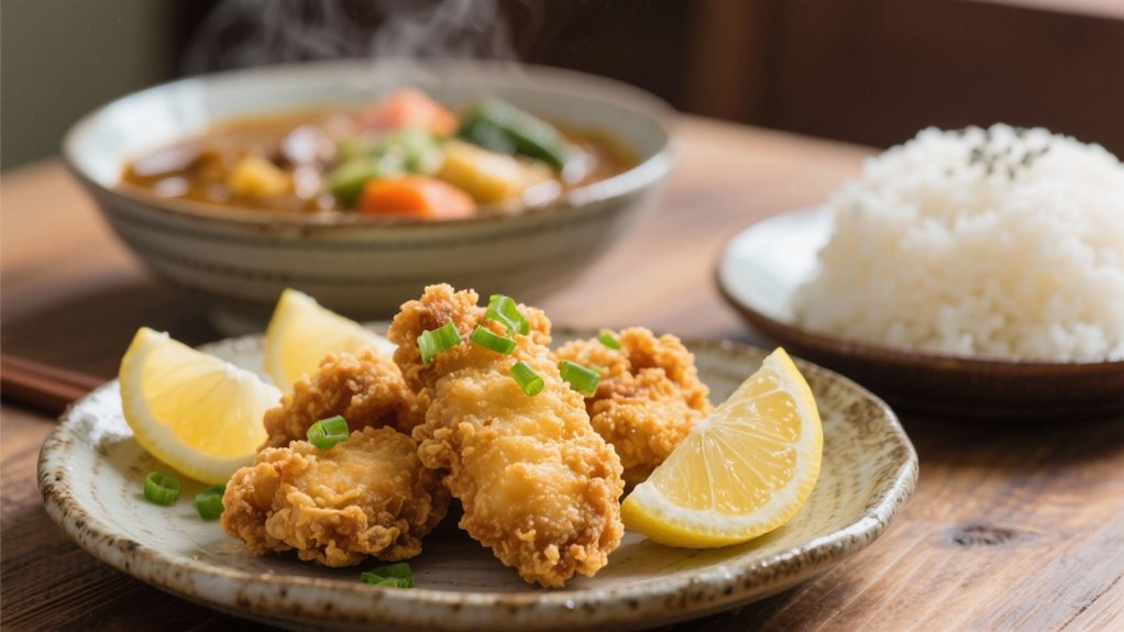 crispy savory fried chicken